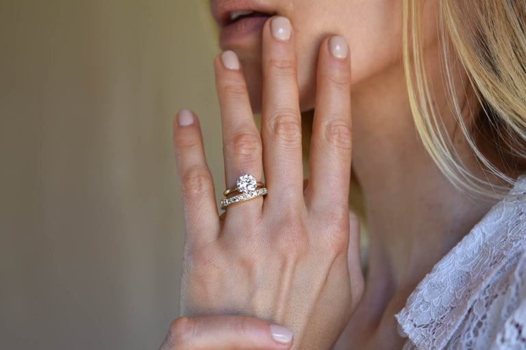 Tiffany & Co. Round Brilliant 2.31 Carat Yellow Gold Diamond Solitaire Vintage Engagement Ring