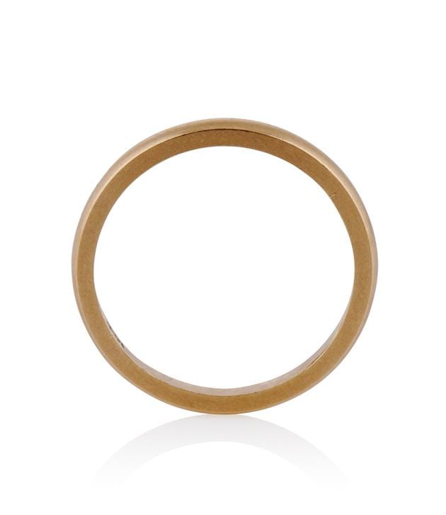 1960's Vintage 14K Yellow Gold Wedding Band- Size 4
