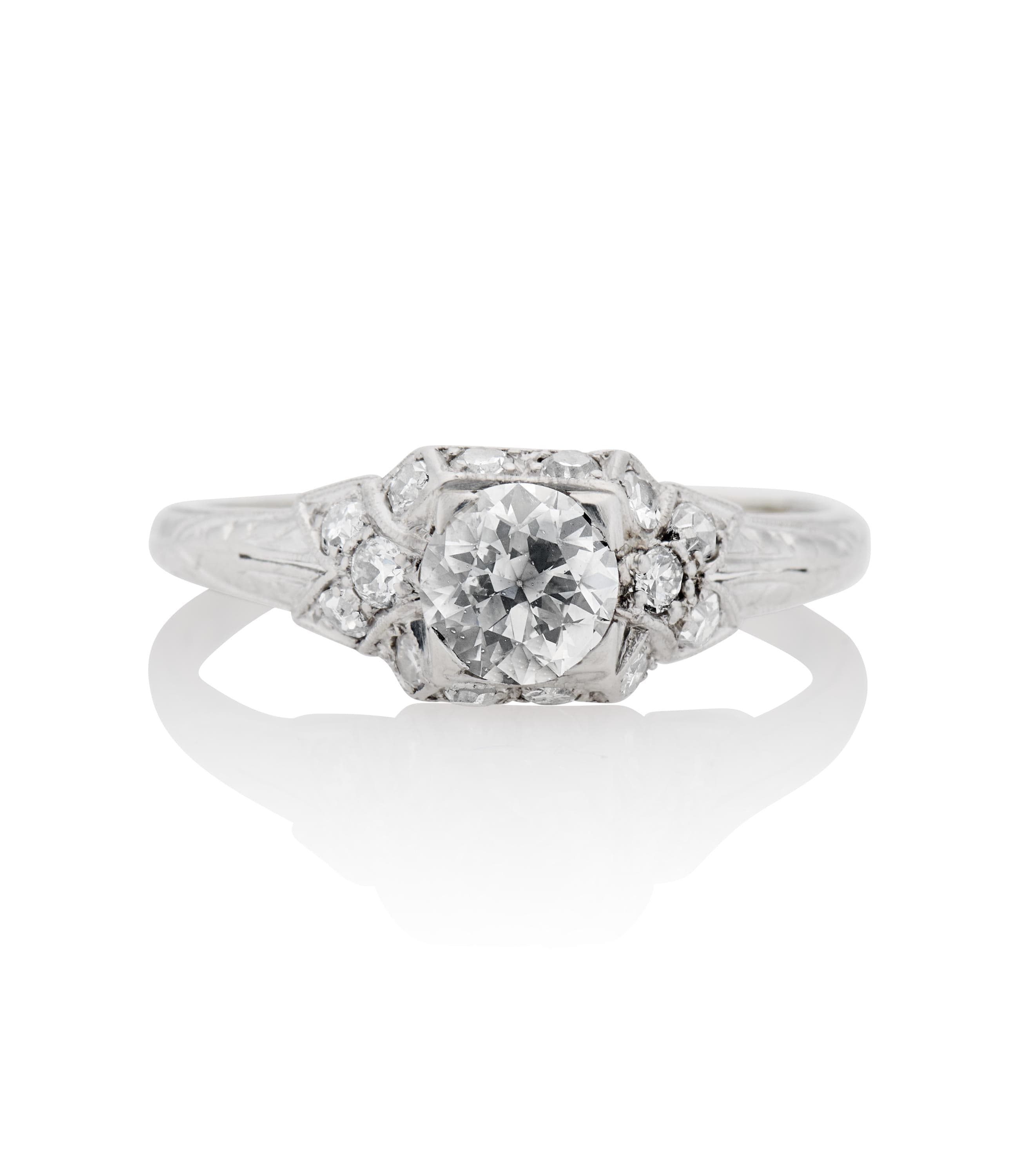 Edwardian Engagement Rings Vintage Engagement Ring — free download